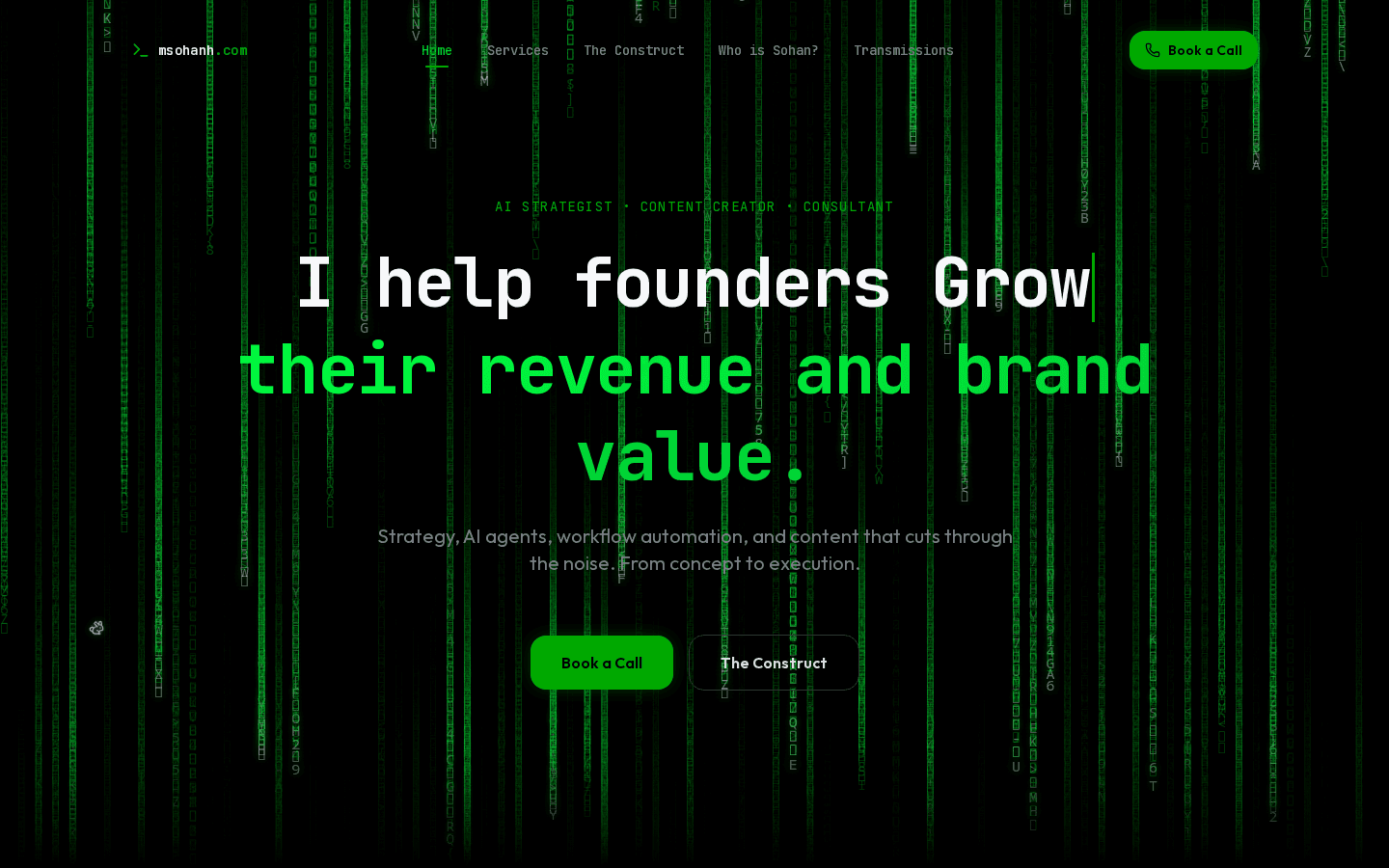 Sohan Haidear personal platform website