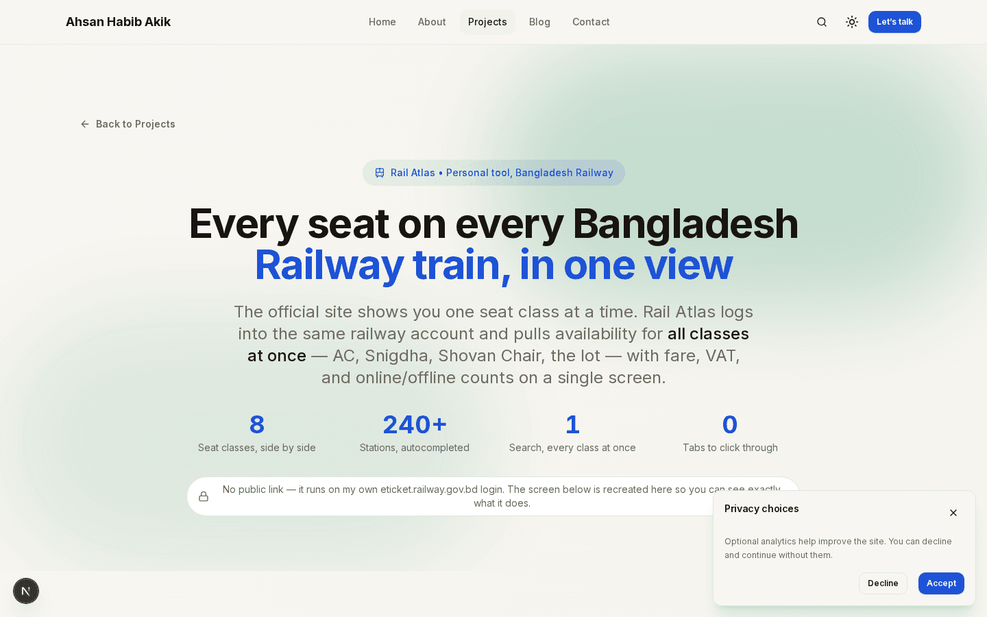 Rail Atlas project preview